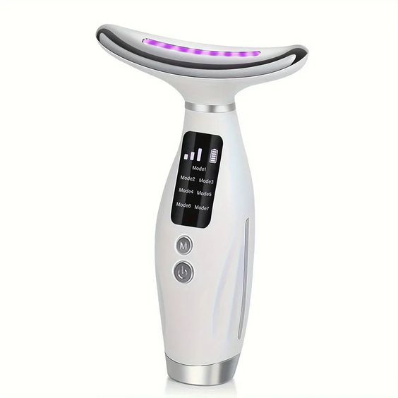 EMS Neck Beauty Device HY69 – Facial & Neck Lift Massager for Skin Tightening, Anti-Aging & Wrinkle Reduction